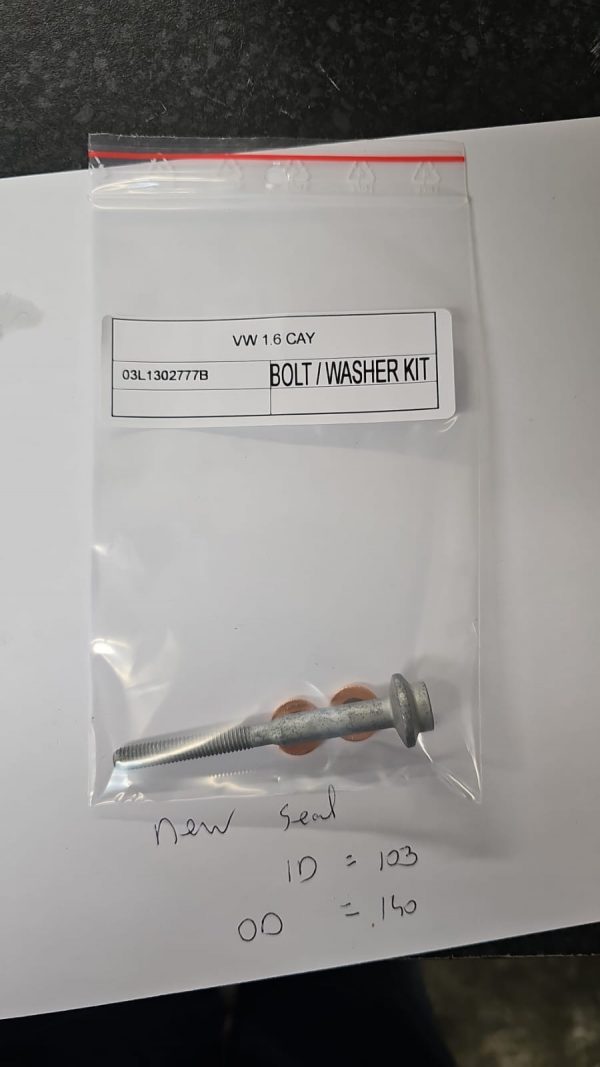 VW 1.6 injector bolt and washer kit